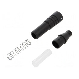 Carcasa Electrică Neagră 52mm 32A | Electronic-mag.ro | Componente Electronice