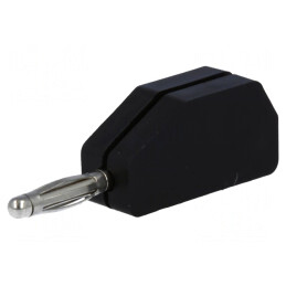 Mufă banană 2mm neagră 10A 70VDC 33VAC | Electronic-mag.ro | Componente Electronice