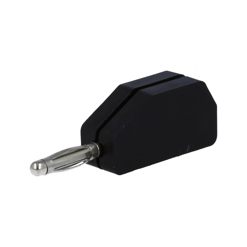 Mufă banană 2mm neagră 10A 70VDC 33VAC | Electronic-mag.ro | Componente Electronice