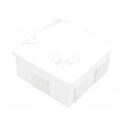 Cutie de conexiuni 80x80x40mm polistiren | Electronic-mag.ro | Componente Electronice