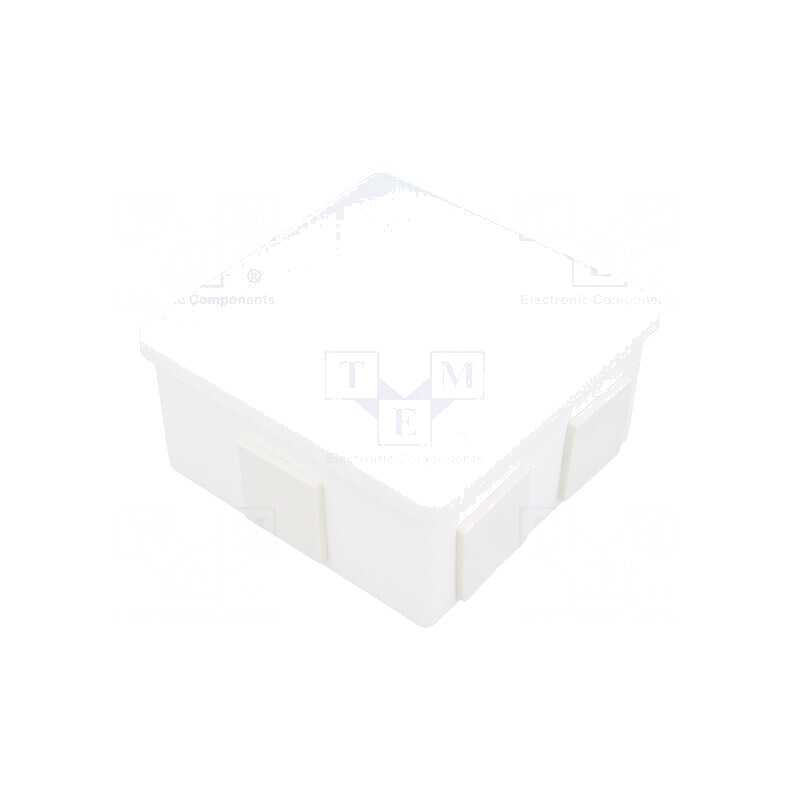 Cutie de conexiuni 80x80x40mm polistiren | Electronic-mag.ro | Componente Electronice
