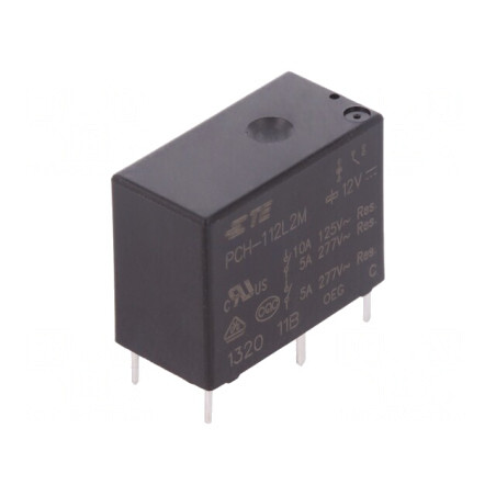 Releu Electromagnetic SPST-NO 12V 5A | Electronic-mag.ro | Componente Electronice