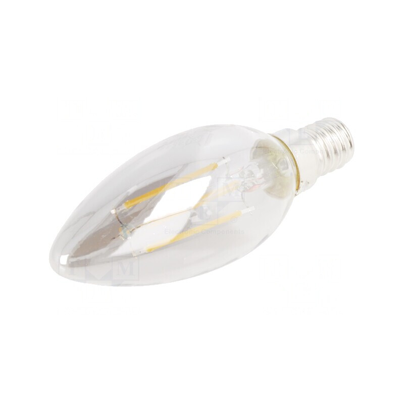 Lampă LED E14 4W 2700K Alb Cald | Electronic-mag.ro | Componente Electronice