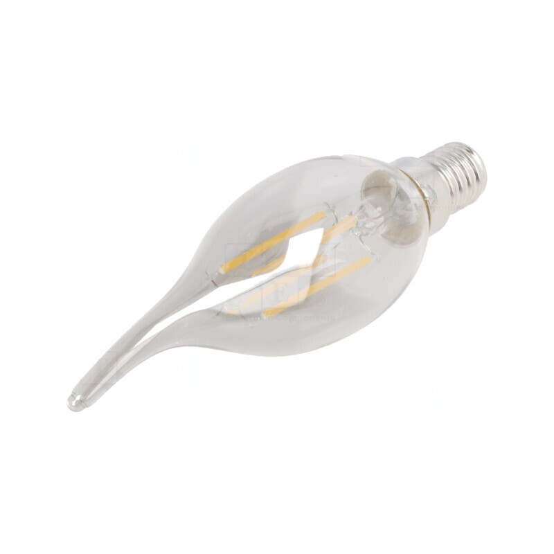 Lampă LED E14 4W 2700K Alb Cald | Electronic-mag.ro | Componente Electronice