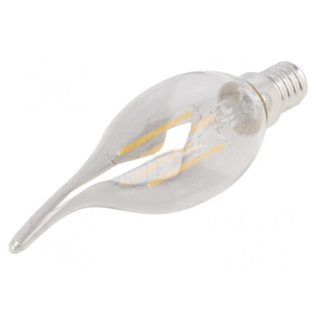 Lampă LED E14 4W 2700K Alb Cald | Electronic-mag.ro | Componente Electronice