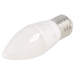 Lampa LED E27 3W Alb Cald 3000K | Electronic-mag.ro | Componente Electronice