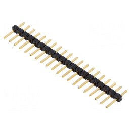 Conector pini tată 20 pini 2mm THT aurit | Electronic-mag.ro | Componente Electronice