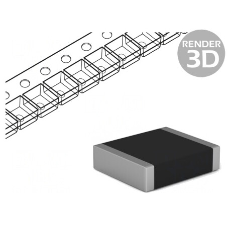 Condensator SMD 2,2nF 63VAC 2220