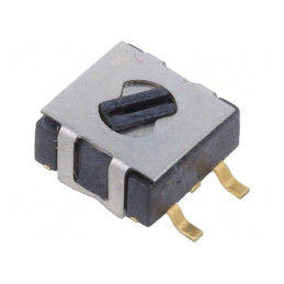 Comutator Rotativ 2 Pozitii 0.05A 12V SMD | Electronic-mag.ro | Componente Electronice