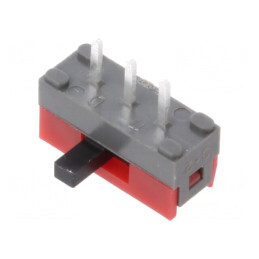 Comutator glisant SPDT ON-ON 0,1A 30VDC THT | Electronic-mag.ro | Componente Electronice