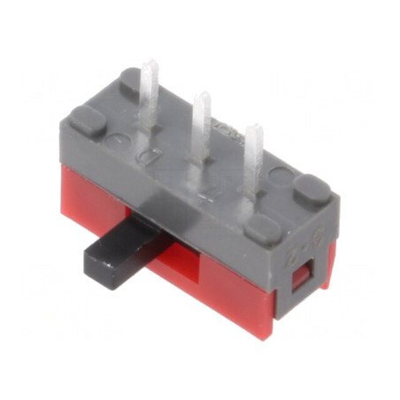 Comutator glisant SPDT ON-ON 0,1A 30VDC THT | Electronic-mag.ro | Componente Electronice
