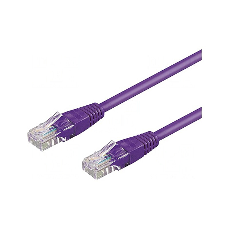 Patch cord rețea UTP Cat5e 5m Violet | Electronic-mag.ro | Componente Electronice Patch cord rețea UTP Cat5e 5m Violet | Electronic-mag.ro | Componente Electronice