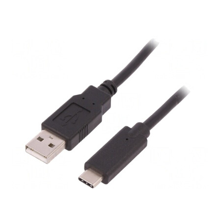 Cablu USB 2.0 USB-A la USB-C 1m | Electronic-mag.ro | Componente Electronice