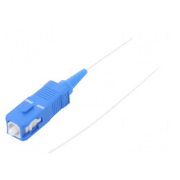Cablu Fibra Optică SC/UPC 1m Alb LSZH | Electronic-mag.ro | Componente Electronice