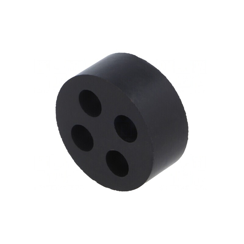 Insert Presetupă 8mm M40 IP54 Cauciuc NBR 4 Orificii | Electronic-mag.ro | Componente Electronice