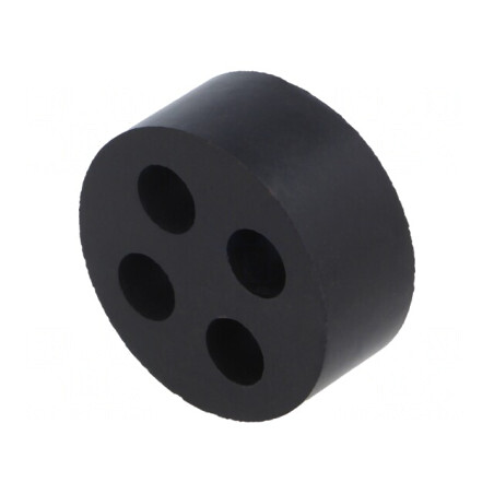 Insert Presetupă 8mm M40 IP54 Cauciuc NBR 4 Orificii | Electronic-mag.ro | Componente Electronice