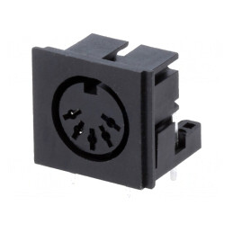 Soclu DIN 5 Pin 180° 90° THT | Electronic-mag.ro | Componente Electronice