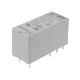 Releu electromagnetic DPDT 9VDC 8A PCB | Electronic-mag.ro | Componente Electronice