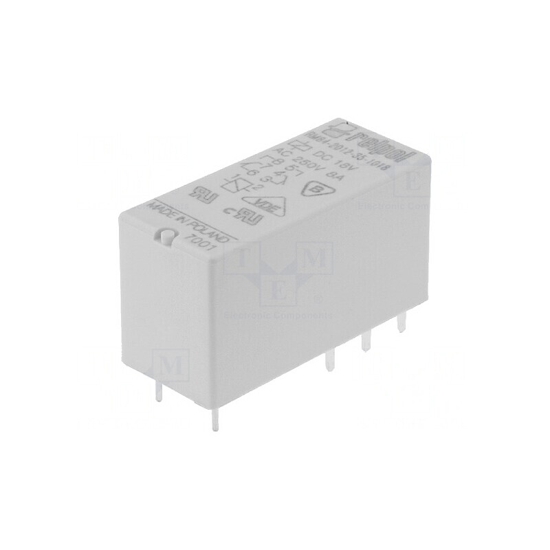 Releu Electromagnetic DPDT 18VDC 8A PCB | Electronic-mag.ro | Componente Electronice Releu Electromagnetic DPDT 18VDC 8A PCB | Electronic-mag.ro | Componente Electronice
