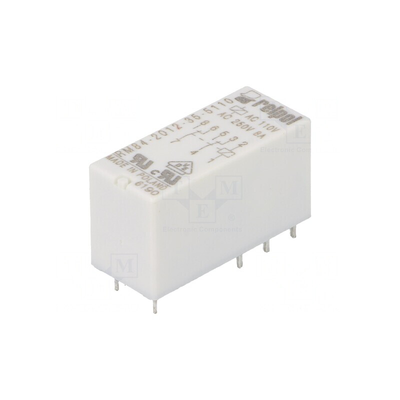 Releu Electromagnetic DPDT 110VAC 8A PCB | Electronic-mag.ro | Componente Electronice Releu Electromagnetic DPDT 110VAC 8A PCB | Electronic-mag.ro | Componente Electronice