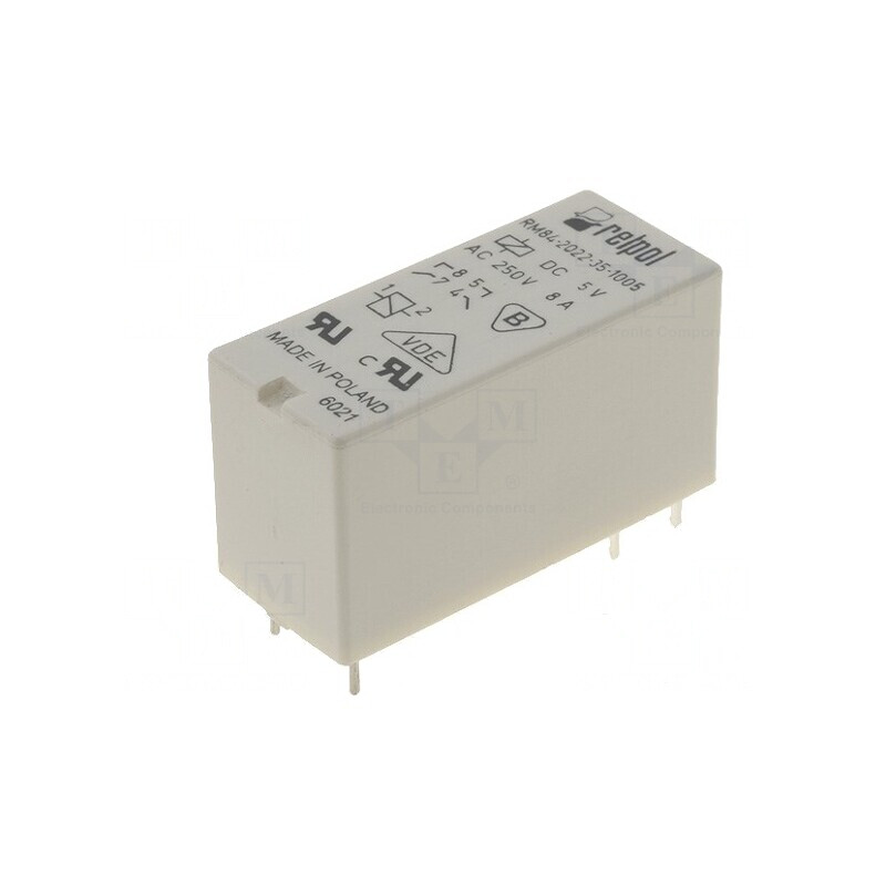 Releu Electromagnetic 5V DC DPST-NO 8A 250VAC PCB | Electronic-mag.ro | Componente Electronice Releu Electromagnetic 5V DC DPST-NO 8A 250VAC PCB | Electronic-mag.ro | Componente Electronice