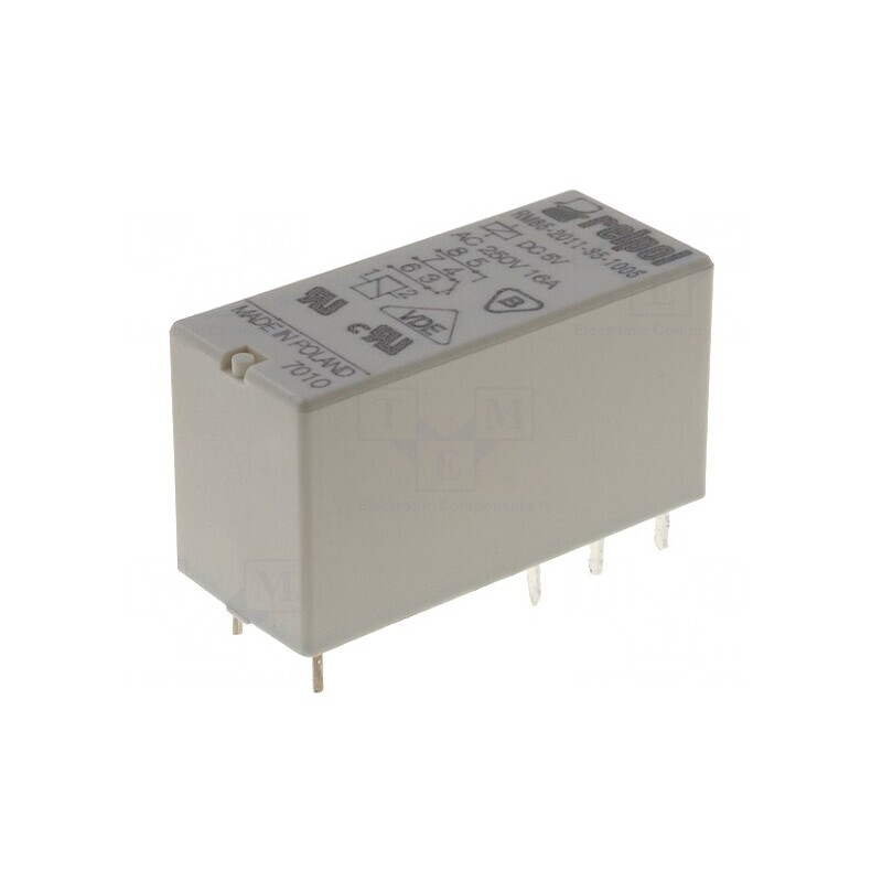 Releu Electromagnetic SPDT 5VDC 16A | Electronic-mag.ro | Componente Electronice