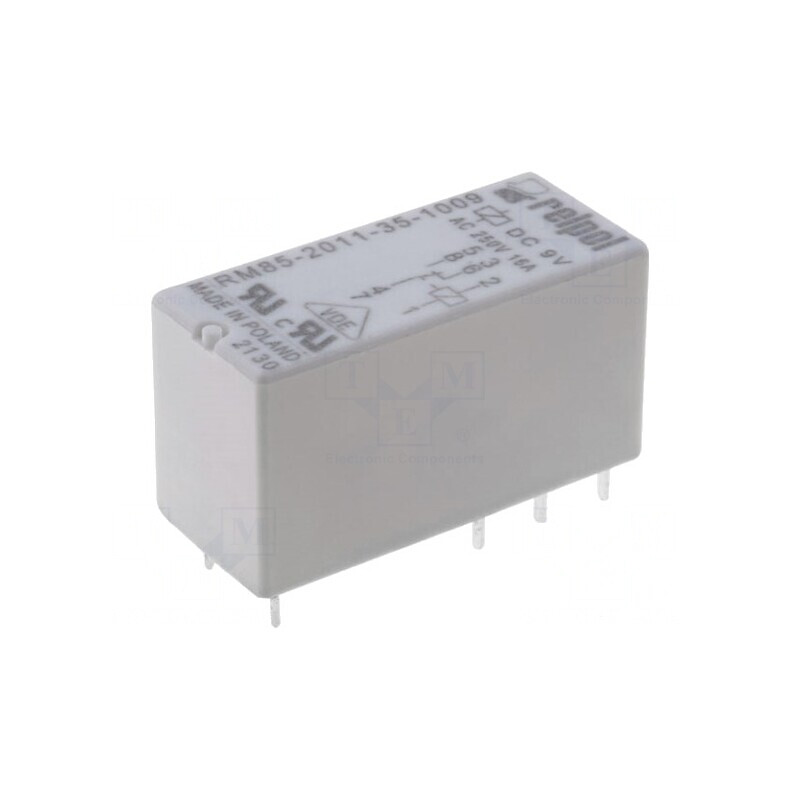 Releu Electromagnetic SPDT 9VDC 16A | Electronic-mag.ro | Componente Electronice