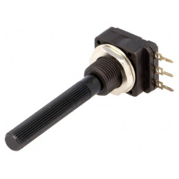 Potentiometru axial 100kΩ 100mW THT 6mm plastic | Electronic-mag.ro | Componente Electronice