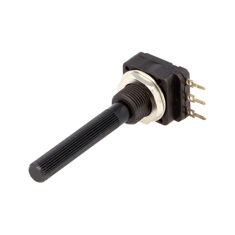 Potentiometru axial 100kΩ 100mW THT 6mm plastic | Electronic-mag.ro | Componente Electronice