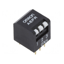 Comutator DIP-SWITCH 3 Secțiuni ON-OFF 24V | Electronic-mag.ro | Componente Electronice