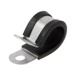 Clipsuri oțel protecție PVC 14mm x 12,7mm | Electronic-mag.ro | Componente Electronice
