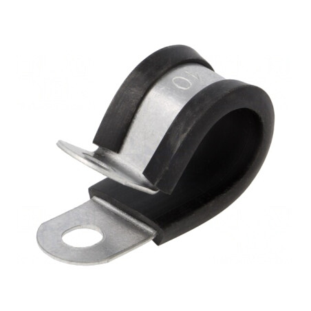 Clipsuri oțel protecție PVC 14mm x 12,7mm | Electronic-mag.ro | Componente Electronice