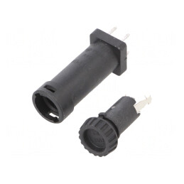 Clemă Siguranțe Cilindrice 5x20mm 10A | Electronic-mag.ro | Componente Electronice