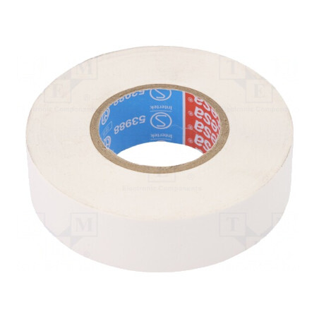Bandă Electroizolantă Albă 19mm x 20m | Electronic-mag.ro | Componente Electronice