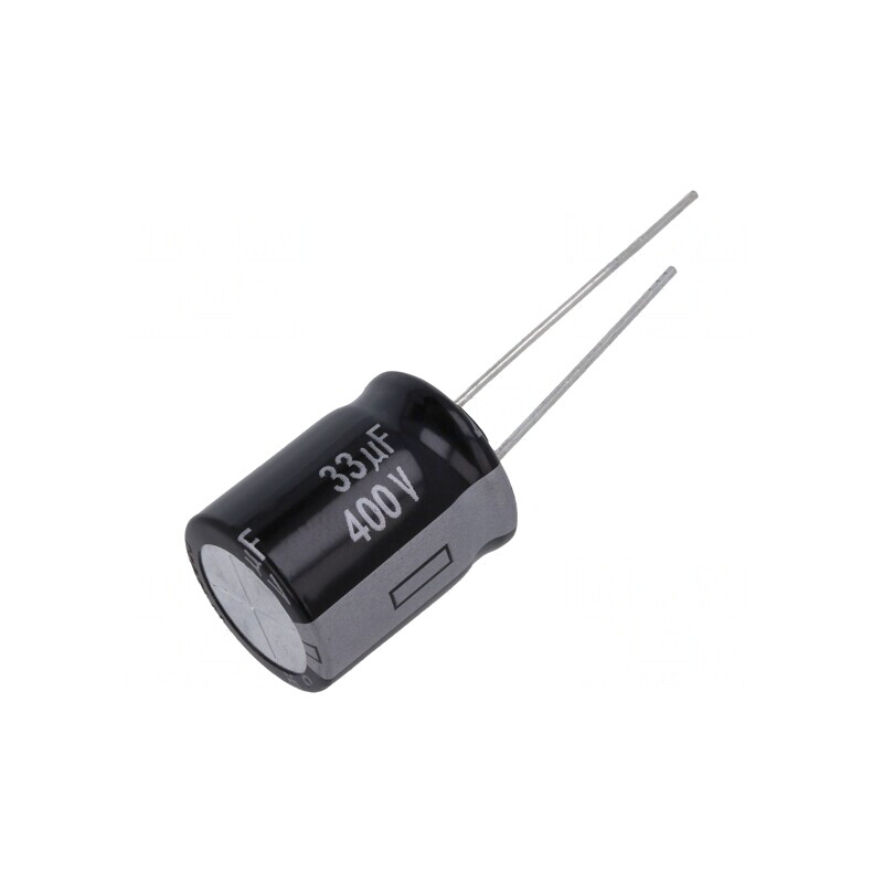 Condensator electrolitic THT 33uF 400V 16x20mm | Electronic-mag.ro | Componente Electronice