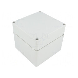 Carcasă Universală Gri 120x122x105mm IK08 PC | Electronic-mag.ro | Componente Electronice