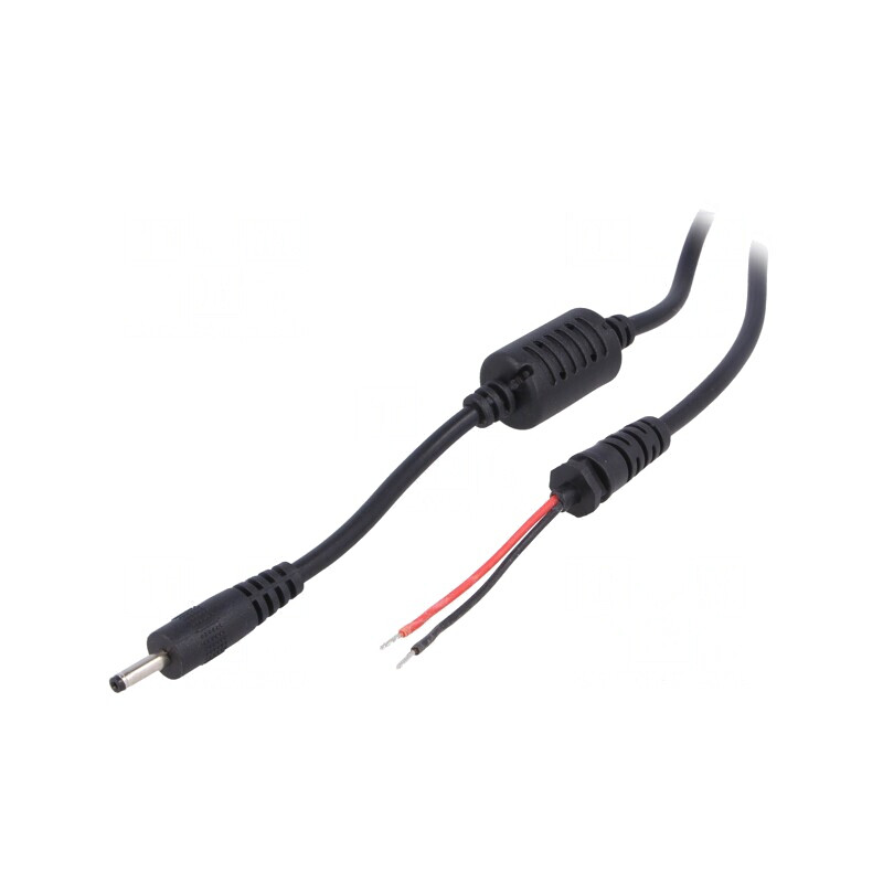 Cablu Negru 2x0,5mm2 DC 3,0/1,0 Mufă Drept 1,2m | Electronic-mag.ro | Componente Electronice Cablu Negru 2x0,5mm2 DC 3,0/1,0 Mufă Drept 1,2m | Electronic-mag.ro | Componente Electronice