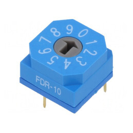 Întrerupător DEC/BCD 10 Poz THT 80mΩ | Electronic-mag.ro | Componente Electronice