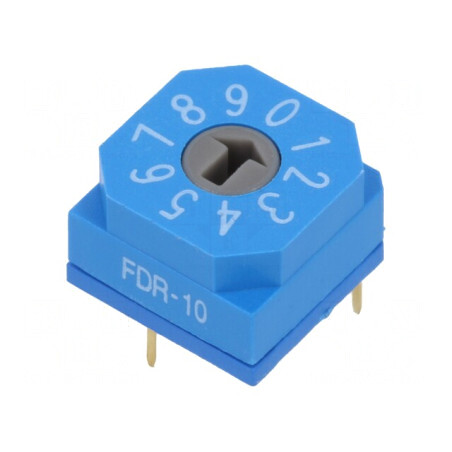 Întrerupător DEC/BCD 10 Poz THT 80mΩ | Electronic-mag.ro | Componente Electronice