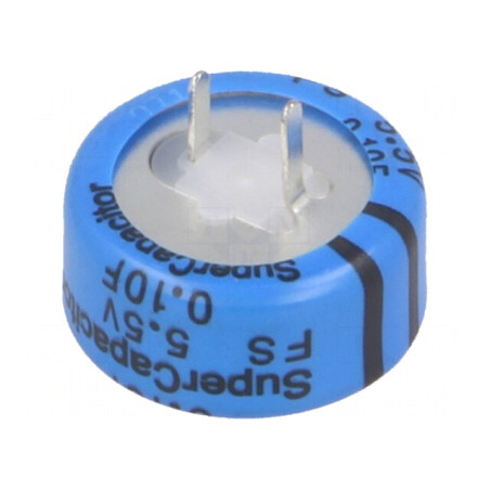 Supercondensator THT 0.1F 5.5V 5.08mm | Electronic-mag.ro | Componente Electronice