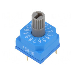 Întrerupător Codificare HEX/BCD 16 Poz THT 80mΩ | Electronic-mag.ro | Componente Electronice