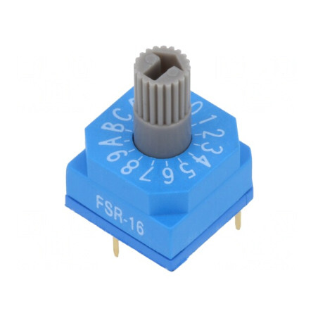 Întrerupător Codificare HEX/BCD 16 Poz THT 80mΩ | Electronic-mag.ro | Componente Electronice