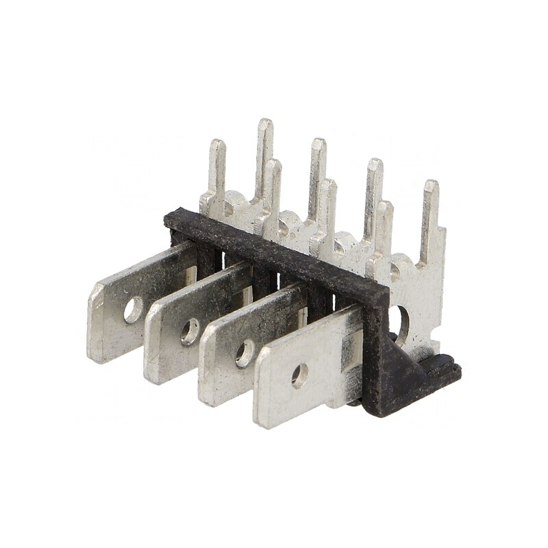 Conector Spadă Oțel Cositorit 6.4mm 0.8mm 500V | Electronic-mag.ro | Componente Electronice