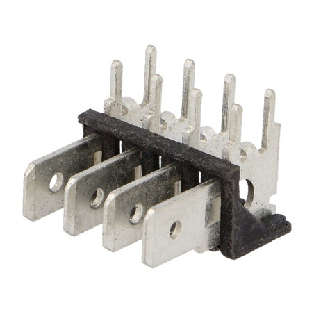 Conector Spadă Oțel Cositorit 6.4mm 0.8mm 500V | Electronic-mag.ro | Componente Electronice