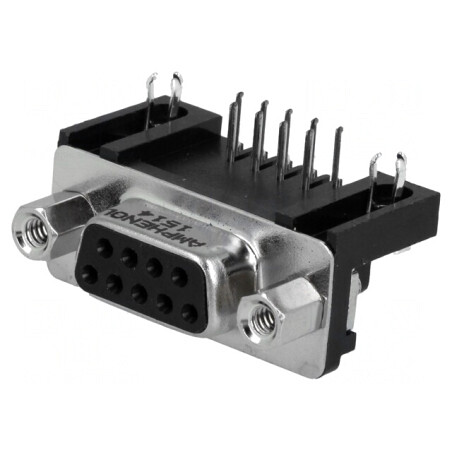 Conector D-Sub 9 Pin Soclu Mamă 90° 5A 250V | Electronic-mag.ro | Componente Electronice