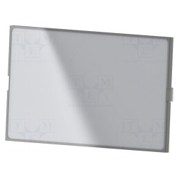 Panou Anterior Transparent cu Suport Fixare Rapidă | Electronic-mag.ro | Componente Electronice