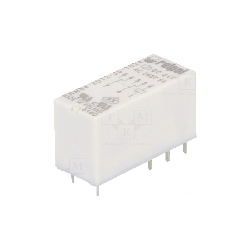 Releu Electromagnetic SPDT 24VAC 16A | Electronic-mag.ro | Componente Electronice