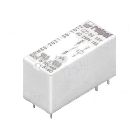 Releu Electromagnetic 12VDC 16A 250VAC PCB | Electronic-mag.ro | Componente Electronice