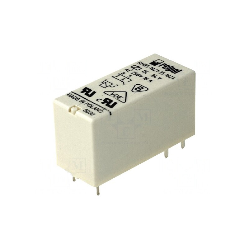 Releu Electromagnetic SPST-NO 24VDC 16A 250VAC PCB | Electronic-mag.ro | Componente Electronice Releu Electromagnetic SPST-NO 24VDC 16A 250VAC PCB | Electronic-mag.ro | Componente Electronice