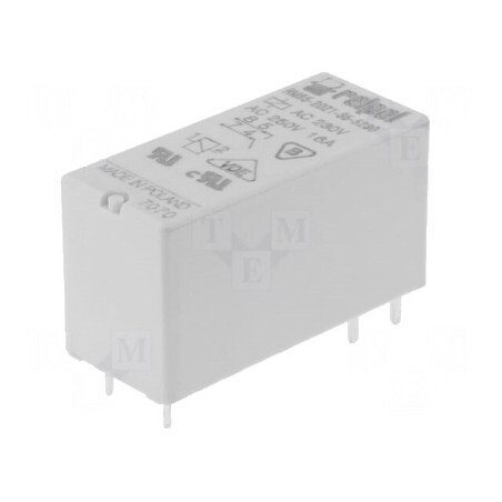 Releu Electromagnetic SPST-NO 24VAC 16A PCB | Electronic-mag.ro | Componente Electronice